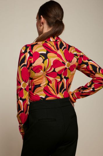 King Louie kvinner bluse elsker B648B115 klær svart