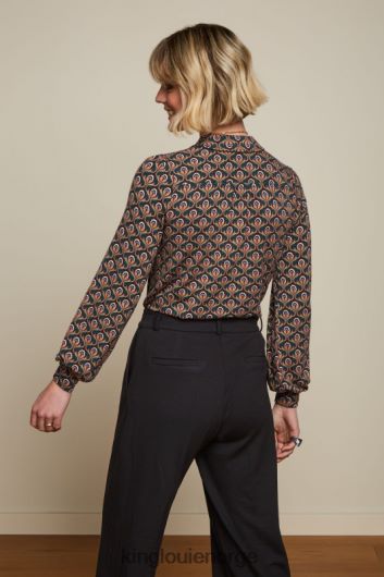 King Louie kvinner maisie bluse jubileum B648B128 klær øyenstikker grønn King Louie kvinner maisie bluse jubileum B648B128 klær øyenstikker grønn