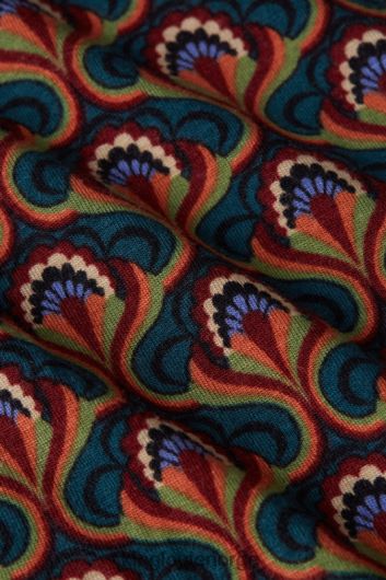 King Louie kvinner maisie bluse jubileum B648B128 klær øyenstikker grønn