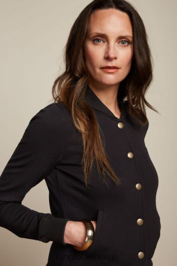 King Louie kvinner cleo jakke milano uni B648B177 klær svart