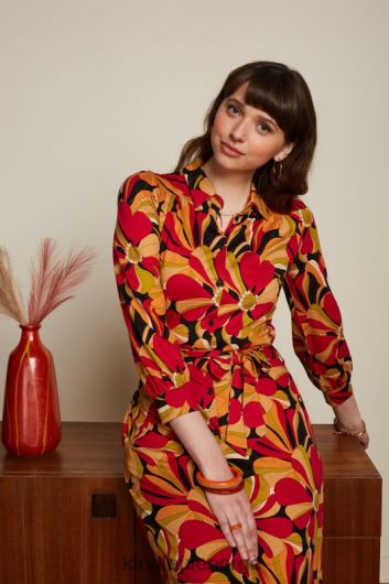 King Louie kvinner Carina kjole elsker B648B12 klær svart