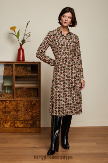 King Louie kvinner sheeva kjole ozzy B648B15 klær marsipan