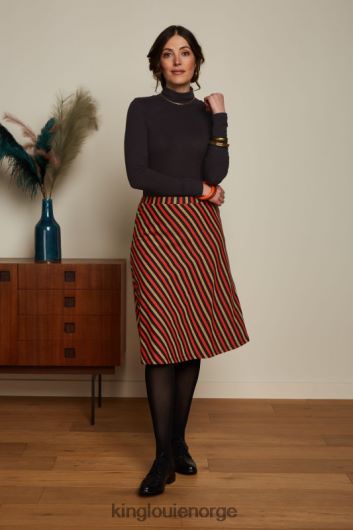 King Louie kvinner juno skjørt spritz B648B154 klær krydret appelsin