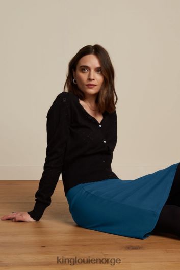 King Louie kvinner kantskjørt milano uni B648B172 klær sjømann blå