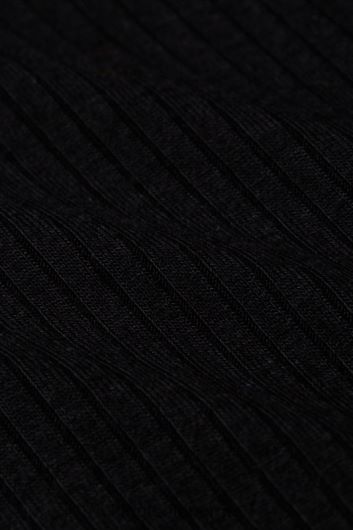 King Louie kvinner carice v topp uni rib B648B52 klær svart