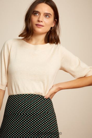 King Louie kvinner eføy bjelletopp cocoon bci B648B104 klær krem