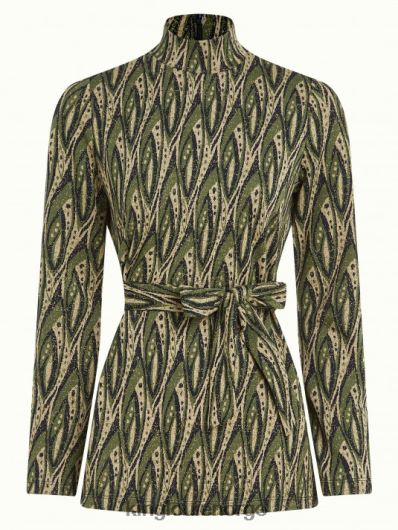 King Louie kvinner heloisa tunika topp seier B648B40 klær blå