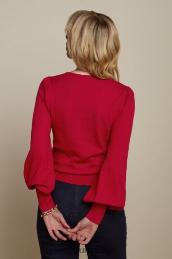 King Louie kvinner maya topp kokong B648B78 klær rødt ikon