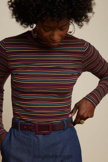 King Louie kvinner patentbelte B648B200 tilbehør cabernet rød